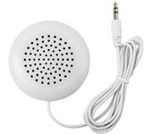 Mini White 3 5mm Pillow Speaker For iPhone iPod CD Radio MP3 Player GL