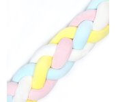 Almohadilla De Protección Para Cuna 1M/2M/3M/4M Juego De Ropa De Cama Para Bebé Niño Decoración De Habitación De Cuna Material De Algodón