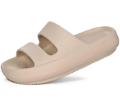 Sandalias ortopédicas deslizantes para mujer Sandalias sin cordones de recuperación suave Zapatillas ligeras de verano con soporte para el arco
