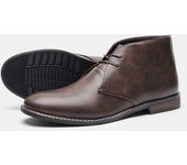 Botas de hombre de gran tamaño botas retro del desierto botas de polo clásicas polacas botas de cuero de los hombres populares