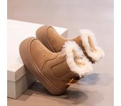 Zapatos Para Niñas Botas De Nieve, Zapatos De Algodón Para Niños De Invierno, Botas De Terciopelo