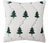 BZ011 varios colores Árbol de Navidad Patrón de Navidad Funda de almohada de ambiente festivo