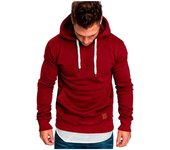 New Men's Solid Color Outdoor Sports Leisure Fleece Sweater Jacket