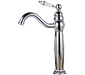 360° Rotating Retro Washbasin Mixer Tap High Single Lever Mixer Tap Kitchen Bathroom Tap