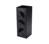 Umbrella Stand Outdoor Design Square Metal Umbrella in Modern Style with Removable Anti-Rust Sculpture Umbrella Stand