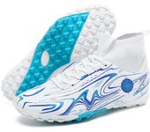 Zapatos de fútbol de caña alta para hombre, botas de fútbol para adolescentes, césped