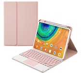 For Xiaomi Pad 5 Case with Keyboard Fabric Soft Back Tablet Cover For Xiaomi Mi Pad 5 Pro 11 inch Español Teclado Trackpad