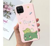 For Funda Samsung Galaxy A12 Ultra Thim Sofu-Touch Matte Liquid Silicone Soft Bumper cover on samsung a12 a125f a 12 galaxy case