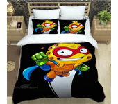 Cute cartoon Super Zings Bedding Sets exquisite bed supplies set duvet cover comforter set bedding set luxury Birthday Gift