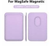 Funda de lujo magnética de cuero Magsafe para iPhone Porta tarjetas incluido