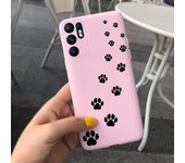 For OPPO Reno 6 Case Cover For OPPO Reno 6 5G Fundas Cute Dinosaur Cartoon Phone Cases For OPPO Reno6 4G 5G CPH2235 Soft Housing