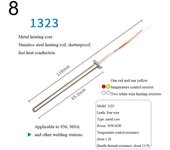 for 936 937 Heating Tool Solder Iron Station Heating Element Soldering Iron 4-wire Adapter Ceramic Heater Core