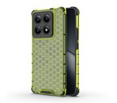 Shockproof Transparent Case For Xiaomi 14T Pro Anti-knock Honeycomb Armor Back Case Xiaomi 14T Pro Cover For Xiaomi 14T Pro Case
