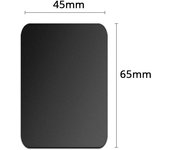 1pcs 3pcs 5pcs Metal Plate Disk Magnetic Iron Sheets Sticker for Magnet Mobile Phone Holder Car Air Mount Stand