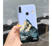 For Huawei Y7 2019 Case DUB-LX1 6.26 inch Luxury Silicone TPU Phone Protection Back Cover For Huawei Y 7 HuaweiY7 2019 Bumper