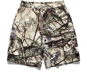 Men New Outdoors Camouflage Cargo Shorts Summer Leisure Fashion Elastic Waist Shorts Hiking Motion Basketball Short Trousers Men