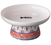 Food Dispenser Ceramic Cat Bowl Cute Creative Pet High Foot Bowl Multi-use Anti Tipping Dog Food Feeding Basin Water Container