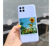 For Samsung A22 Case Flower Gril Silicone Soft Phone Cases For Samsung Galaxy A22 5G A 22 A226B SM-A226B Back Cover Bumper