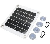 5V 20W Solar Panel Monocrystalline Safe USB Output Portable Solar Charge Panel for Car Boat RV Phone