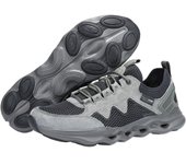 2025 zapatillas informales para hombre, zapatos deportivos suaves de malla transpirable de verano, zapatos ligeros cómodos para caminar con cordones antideslizantes para hombre
