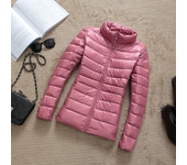 90% Ultra-light Plus Size Thin Down Jacket Women 2020 Autumn Winter Slim Short Hooded Warm White Duck Down Coat Women Outerwear
