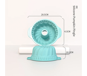 Molde de silicona 3D para pasteles, herramienta de decoración para repostería DIY, herramientas para hornear pasteles, sartén de tubo acanalado de cocina, utensilios para hornear, accesorios para Airfryer