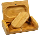 Wooden Box USB Flash Drives 128GB Creative Wedding Gifts Memory Stick 64GB Free Custom Logo Pen Drive Maple Wood Pendrive