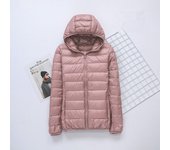 Lightweight Women Down Jackets Quilted Jacket Down Coats Solid Color Transition Jacket