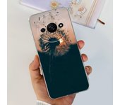 For Funda Xiaomi Redmi A3 Case 2024 Fashion Flower Transparent Silicone Soft TPU Phone Case For Xiomi Redmi A3 RedmiA3 4G Covers