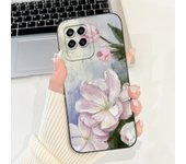 For Samsung Galaxy M53 5G Case SM-M536B Cover Fashion Tulip Flower Square Lens Protective Case For Samsung M33 5G SM-M336B Funda