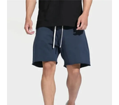 Pantalones cortos deportivos para hombre, Shorts transpirables, holgados, con bolsillo y cremallera, para correr, baloncesto y e