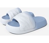 Cambio gradual zapatillas geométricas fondo grueso pisando mierda sensación de fondo suave antideslizante