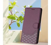 Housing for TCL 40R 50 XE LE SE NxtPaper 4G 5G Embossed honeycomb leather Phone Shell Convenient phone holder Covers