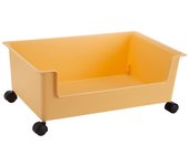Plastic Book Storage Basket Heavy Duty Book Baskets for Classroom Office Malls