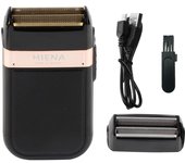 HIENA-Afeitadora eléctrica para hombres, potente Mini afeitadora portátil, corta Barba, afeitadora de cabeza calva