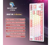 SKYLOONG GK87 Pro Wireless Gaming Keyboard 8Khz Mechanical Keyboard PBT Keycaps RGB LED Bluetooth Keyboard with knobs Hot-swap