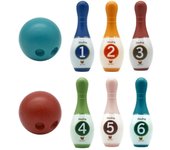 Juego De Bowling Para Niños Set De Regalo Interactivo Para Padres E Hijos Juguetes Educativos De Resolución De Problemas Al Aire Libre Y Interior