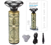 Kemei-6710 Professional Waterproof Electric Shaver 3D Men's Wet Dry Electric Beard Shaver Rechargeable Shaver