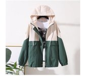 Women's short windbreaker, loose casual jacket, Korean version, high school
