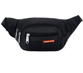 Riñonera para hombres y mujeres deportes al aire libre montañismo bolsa de pecho para hombres bolsa de teléfono móvil de lona sitio de construcción trabajo cajero bolsa de mensajero