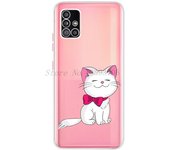 For Samsung Galaxy A51 4G 5G Case Fashion Dandelion Flower Soft Phone Cover For Samsung A51 2019 A 51 SM-A515F SM-A516B/DS Funda