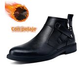 Botas Chelsea De Calidad Para Hombre Botas De Cuero Cómodas Para Hombre De Negocios