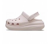 Buroalma  Sandalias Crocs Classic Mega Crush Clog Bone White para Mujer