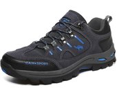 Zapatos De Senderismo Para Hombre, Botas De Montaña Al Aire Libre, Zapatillas De Suela Gruesa, Zapatos De Trekking Con Cordones A La Moda