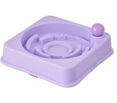Puppy Bowl Non Slip Slow Feeder Bowl Anti- tipping Anti-Gulpin Dog Bowl Plastic Slower Food Feeding Cat Bowl Cat Slow Feeder