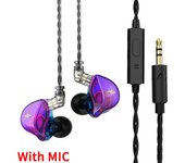 Original QKZ ZXT EDX PRO Monitor Headphones In-Ear Dynamic HIFI Bass Earbuds Sport Noise Cancelling Wired Earphone ES4 ZST X ED9