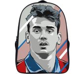Antoine Griezmann Hombre Mujer Mochila Football Superstar Mochila Escolar Adolescente Mochilas Escolares Infantil Mochila Universidad Mochila Portatil Niñas Niños Bolsas