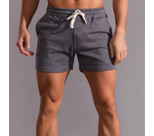 Pantalones cortos deportivos para hombre, pantalones cortos de tres cuartos elásticos para correr, entrenamiento, ocio, verano
