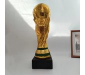 Trofeo de Copa Mundial Botas y Guantes Dorados Accesorios Decorativos para Fanáticos de Fútbol