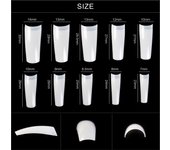 KADS 500pcs/Box False Nail Tps Coffin Press Fake Short T Ballerin Art Decoration Full Coverage Artificial Manicure Accessories